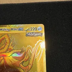 Pokemon TCG Prismatic Evolutions Walking Wake EX 178/131 Hyper Rare Gold fresh - Image 5
