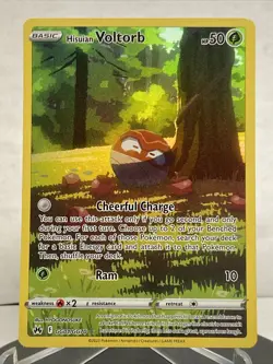 2023 Pokemon TCG SWSH Crown Zenith Hisuian Voltorb GG01/GG70 Galarian Gallery - Image 1