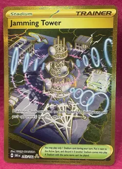 ⚡Jamming Tower 243/182 Destined Rivals Full Art Holo Pokemon TCG⚡ - Image 1