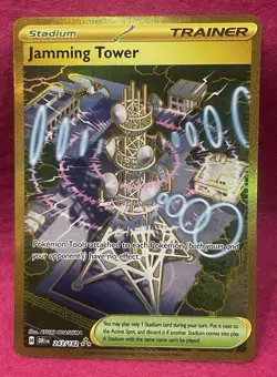 ⚡Jamming Tower 243/182 Destined Rivals Full Art Holo Pokemon TCG⚡ - Image 2