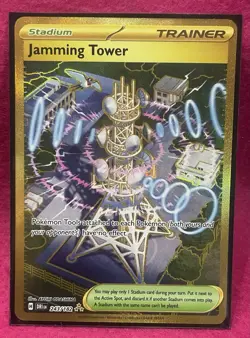 ⚡Jamming Tower 243/182 Destined Rivals Full Art Holo Pokemon TCG⚡ - Image 3