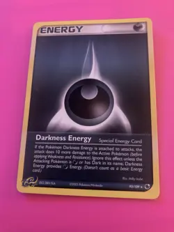 Vintage Pokemon TCG Grass Energy 162/165 Darkness 93/109 Metal Free Shipping - Image 5