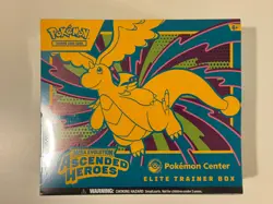 Pokemon TCG: Mega Evolution Ascended Heroes Pokemon Center Elite Trainer Box ETB - Image 1