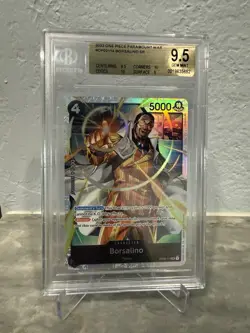 One Piece Borsalino OP02-114 SR Paramount War English Edition BGS 9.5 - Image 1