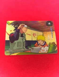 Naruto Kayou NRSA01-R-002L1 Enter: Naruto Uzumaki! English Kayou Trading Card - Image 2
