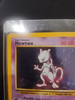1999 Mewtwo Holo Rare Pokemon Card TCG Base Set 10/102 - Image 4