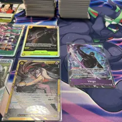 One Piece Card Lot English Op-14 The Azure Sea’s Seven open box and all pulls - Image 1