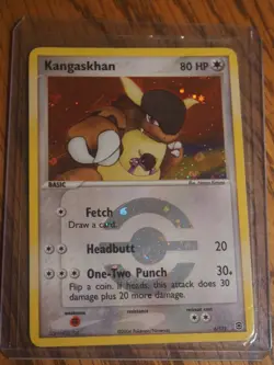 Pokemon 2004 Pokemon Fire Red Leaf Green Kangaskhan foil card, mint condition - Image 5