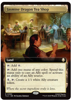Jasmine Dragon Tea Shop - Extended Art Avatar MTG - Image 1