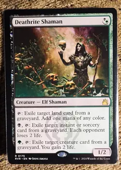 Deathrite Shaman, Ravnica Remastered, Regular,MTG,#175,NM++ - Image 1