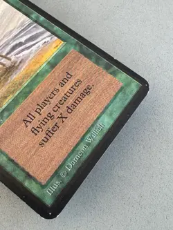 Hurricane Mtg Alpha—Moderately Played Very Good—Vintage Magic: the Gathering - Image 4