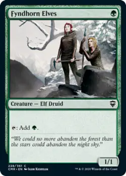 1 x Fyndhorn Elves - Commander Legends - NM-Mint - MTG - Image 1