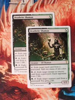 Deathrite Shaman (White Border) Mystery Booster 2 Magic MTG MB2 - Image 2