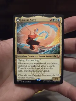 MTG - Avatar Aang Aang, Master of Elements #207 - Image 1