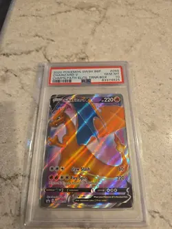 Pokemon TCG Charizard V SWSH050 Champions Path Black Star Promo PSA 10 GEM Mint - Image 1