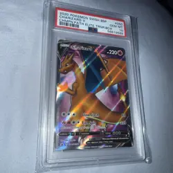 Pokemon Charizard V Champions Path Elite Trainer Box SWSH050, PSA 10 Gem MT - Image 1