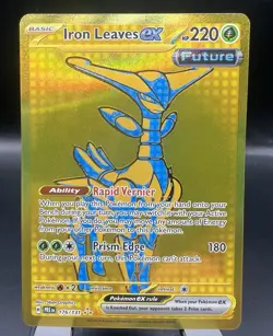 Iron Leaves 176/131 Hyper Rare Pokemon Prismatic Evolutions Near Mint - Image 1