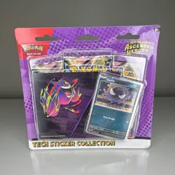 Pokemon Mega Evolution–Ascended Heroes Tech Stickers Gastly - Image 1