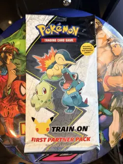 Pokemon 25th Anniversary First Partner Pack - JOHTO Booster - Brand New Sealed 820650809675 - Image 1