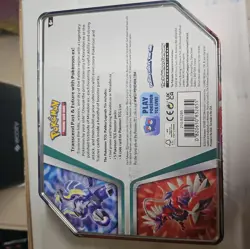 Paldea Legends Tin Miraidon ex - Pokemon Sealed - Image 2