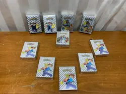 550 Pieces Pokemon Lot OF TEN Factory Sealed Pack 55 Piece Metal Gold Card Each - Image 2