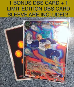 Dragon Ball Super (SD15-05 ST) Surprise Attack SSB Vegeta HOLO ST-RARE Card +2BI - Image 2