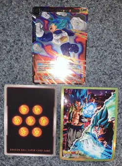 Dragon Ball Super (SD15-05 ST) Surprise Attack SSB Vegeta HOLO ST-RARE Card +2BI - Image 3