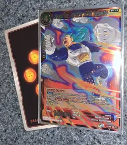Dragon Ball Super (SD15-05 ST) Surprise Attack SSB Vegeta HOLO ST-RARE Card +2BI - Image 4