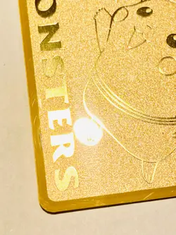 Pikachu Pokemon Limited ANA GOLD Boarding Pass Card Rare!! From Japan 1998 F/S - Image 4