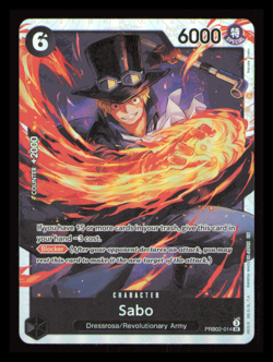 Sabo - PRB02-014 SR - One Piece Card Game - Premium Booster The Best Vol. 2 - Image 1