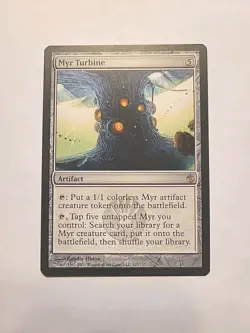 Myr Turbine [Mirrodin Besieged] Magic the Gathering LP MTG - Image 1