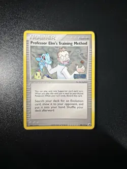 Pokemon Unseen Forces 89/115 Professor Elm's Training Method Reverse Stamped - Image 1