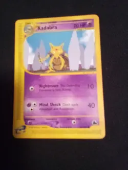 Pokemon TCG Kadabra Base Set, Unlimited Uncommon 69/144 - Image 1