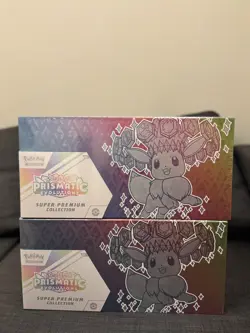 Pokemon TCG - Scarlet & Violet 2x Prismatic Evolutions Super Premium Collection - Image 1