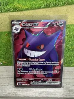 Pokemon TCG - Gengar EX Temporal Forces - 193/162 - Illustration Rare - Image 1