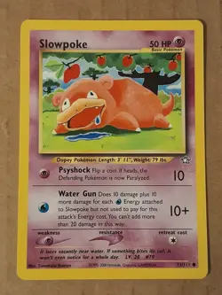 Pokemon Slowpoke 73/111 Neo Genesis Near Mint See Pictures - Image 1