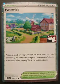 Postwick 154/159 Cosmos Holo Pokemon Play! Prize Pack Play Stamp Series 7 - Image 1