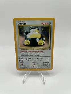 Pokemon TCG Snorlax 11/64 Holo Rare Jungle Set 1999 WOTC 11/64 - NM - Image 1