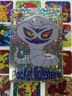 Pokemon Charizard Vintage Pocket Monsters Vending HOLO Prism Sticker bandai jpn - Image 2