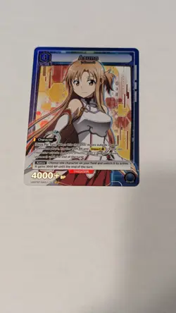 Asuna SR (110) Union Arena Sword Art Online, SR English Starter Deck FOIL - Image 1