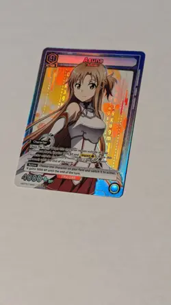 Asuna SR (110) Union Arena Sword Art Online, SR English Starter Deck FOIL - Image 2