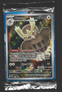 Noctowl 141 Sv: Scarlet & Violet Promo Cards Holo Sealed - Image 1