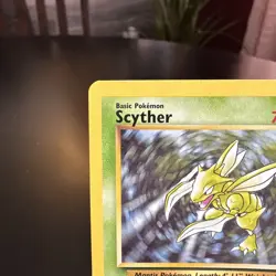 Pokemon TCG Scyther - 26/64 Jungle Set - Non-Holo Rare Card WOTC 1999 - LP - Image 2