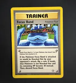 Focus Band 86/111 Neo Genesis Rare Pokemon Card - Image 1