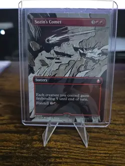 Sozin's Comet - BORDERLESS #309 - Avatar: The Last Airbender - NM Nonfoil MTG - Image 1
