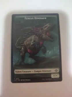 Fungus Dinosaur Token The Lost Caverns of Ixalan Regular - Image 1