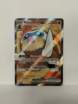 Mamoswine ex - 174/159 - SV09: Journey Together (JTG) NM Pokemon Holo Foil - Image 1