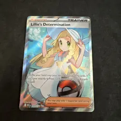 Pokemon TCG Mega Evolution Lillie’s Determination Full Art Trainer Card 169/132 - Image 1