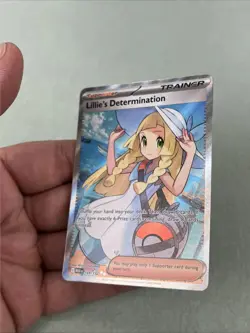 Pokemon Lillie's Determination 169/132 Me01: Mega Evolution Holo TCG PokeSwan - Image 3