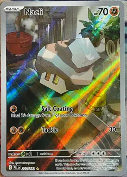 Nacli Illustration Rare Holo - 220/193 - Paldea Evolved Pokemon 2023 - Image 1